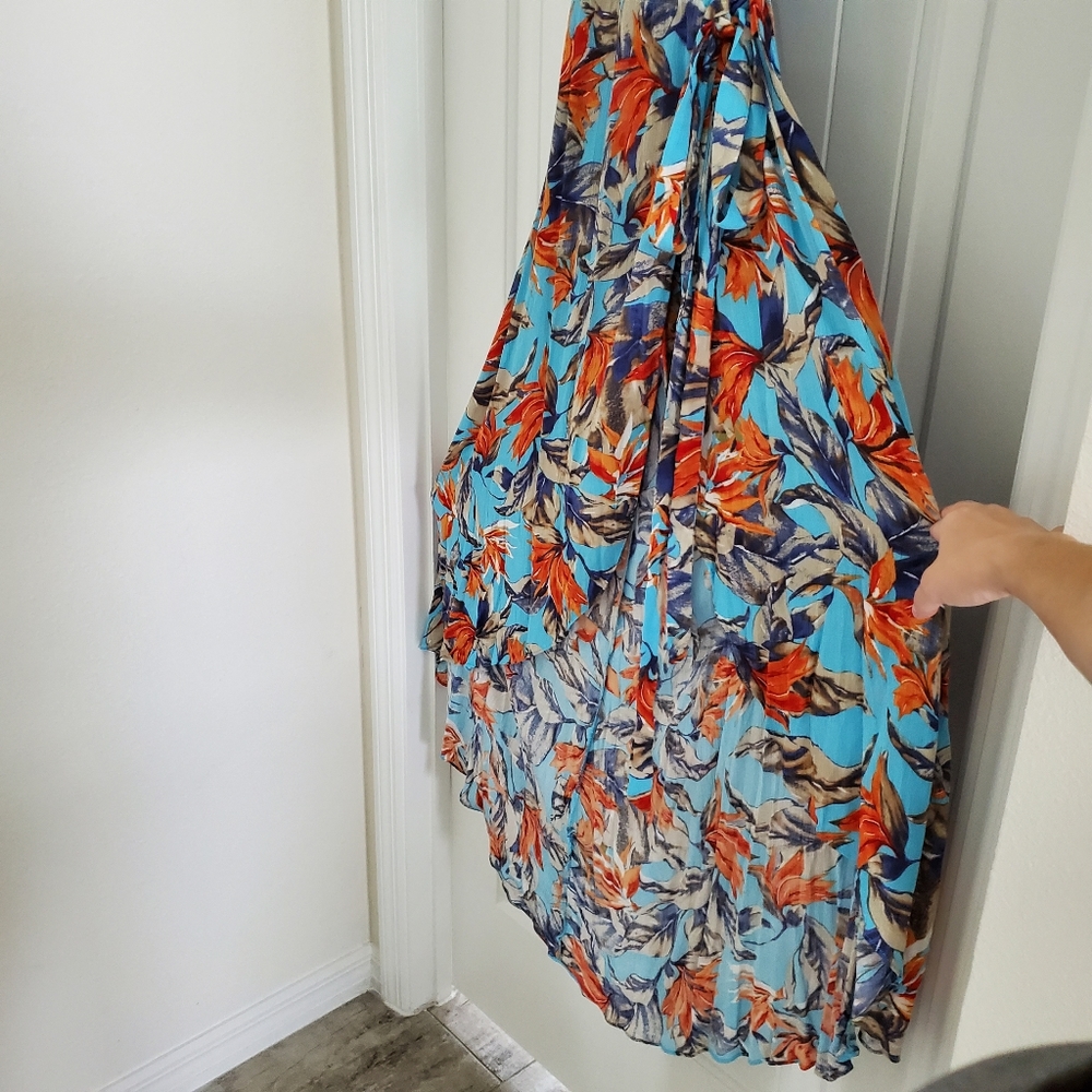 Lulu’s High-Low Wrap Dress - Picture 7 of 7